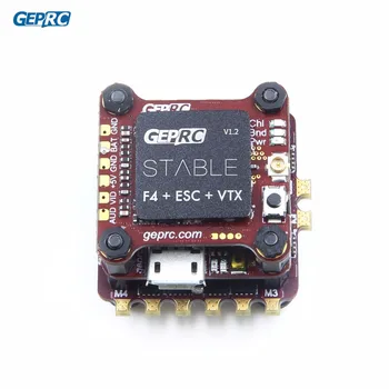 

GEPRC Stable F4 Mini Fly Tower F4 Flight Control Betaflight+ 12A/20A BLHELI-S 4in1 ESC+ 48CH 200mW VTX for micro Drone FPV