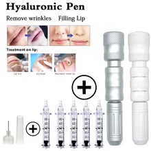 0,3 мл ручка для инъекций гиалуроновой кислоты Гиалуроновый пистолет распылитель гиалуроновая ручка для удаления морщин губа наполнителя воды шприц иглы бесплатно