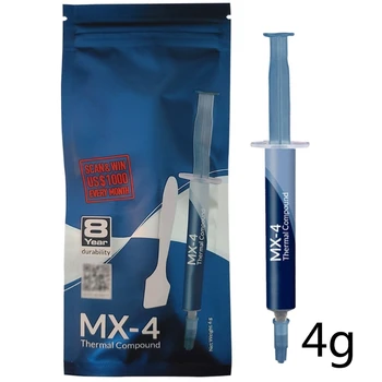 

MX-4 4g processor CPU Cooler Cooling Fan Thermal Grease VGA Compound Heatsink Plaster paste