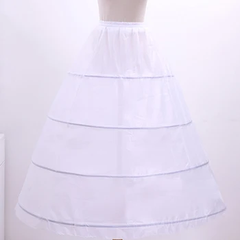 

Anagua new white hoepelrok stock can can para vestido de novia wholesale saiote para vestido de noiva cheap jupon fille enfant
