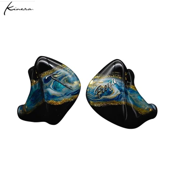 

KINERA Freya 3BA+1DD Hybrid Hand Painted In Ear Earphones Earbud HIFI DJ Monitor Earphone Running Sport Earplug Headset