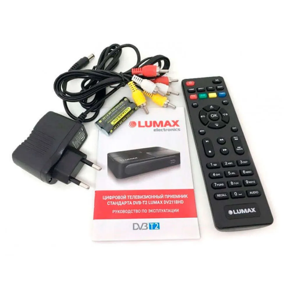 Ресивер Lumax DV-2118 HD(DVB-T2, Wi-Fi