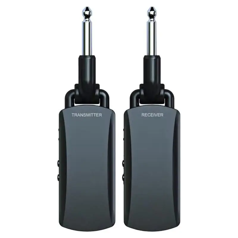 

Wireless Guitar System - 5.8GHz Rechargeable Guitar Wireless Audio Transmitter Receiver - Electric Digital Guitar System Transmi