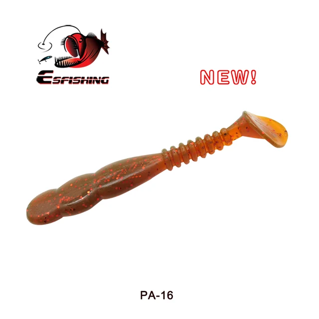 ESFISHING Hot Lure Rock Viber Shad 50mm 95mm 0.5g 8g Rock Shiner Fishing Lures Sea Bait Soft Lure Trout Bream Bait Pesca PA16