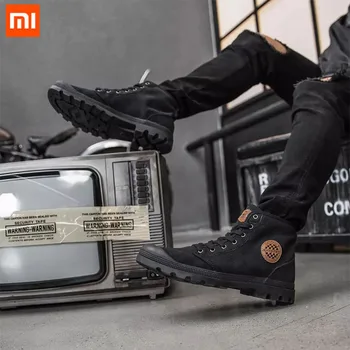 

100% Original Xiaomi GOODYEAR Tooling Canvas Shoes Wear-Resistant Goodyear Rubber Tooling Style Fashionable And Versatile