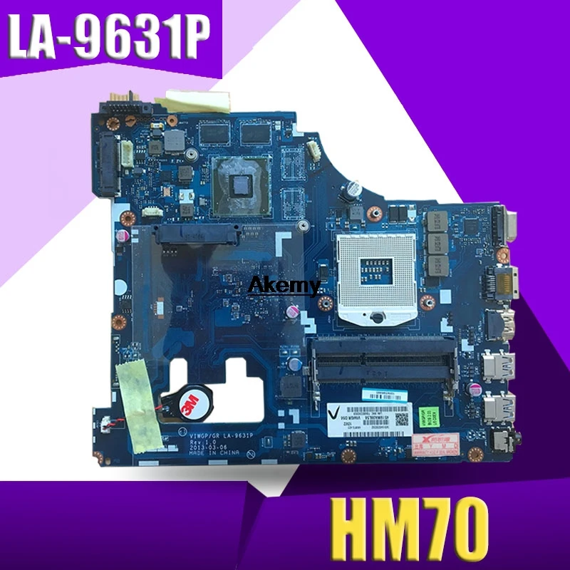

For Lenovo G500 Laptop Motherboards VIWGP/GR HM70 LA-9631P only fit for Celeron CPU suit for Pentium tested working