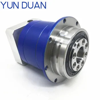 

5 arcmin high precision round disk helical gear reducer Nema23 step 25:1 speed ratio planetary gearbox CNC gearbox