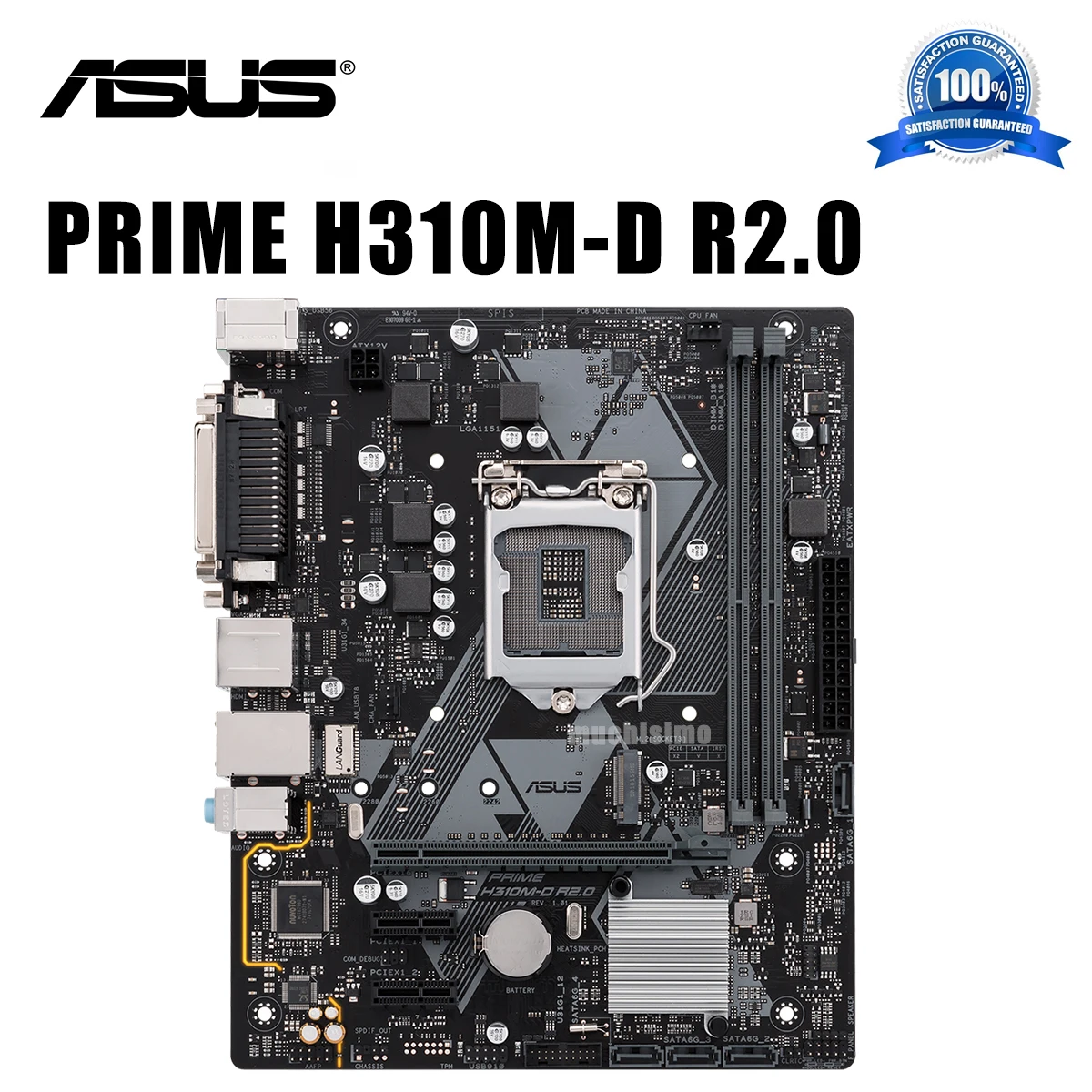 日時指定 ASUS PRIME H310M-E R2.0マザーボード Intel H310 LGA 1151