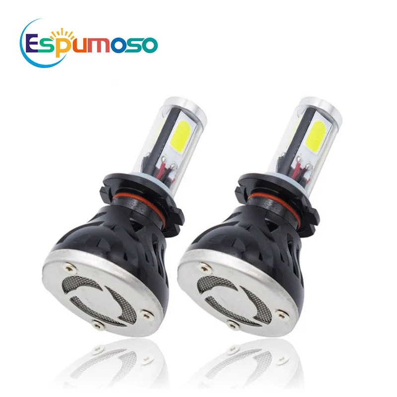 

2PCS G5 H1 LED Light H4 H7 LED Headlights Car H3 H11 LED H27 HB3 HB4 9005 Automobile Headlamp COB 4 Sides LED Bulbs 80W 8000LM