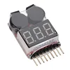 BX100 1S-8S Battery Voltage Meter Tester Lipo Battery Monitor Buzzer Alarm For RC Drone Helicopter ► Photo 3/6