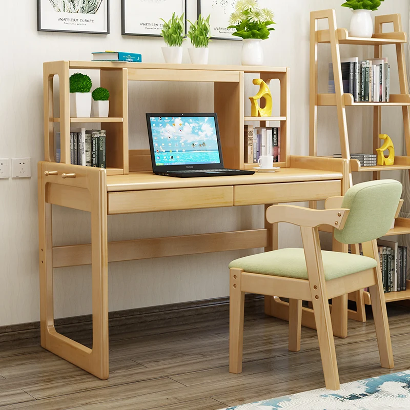 Solid Wood Desk Desktop Computer Desk Nordic Desk Home Student