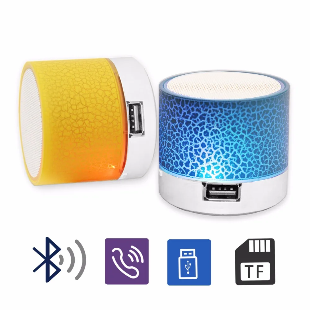 Bluetooth динамик мини беспроводной громкий динамик трещины светодиодный TF карта USB Сабвуфер Портативный MP3 музыка звуковая колонка для ПК моби... Bluetooth динамик мини беспроводной громкий динамик трещины светодиодный TF карта USB Сабвуфер Портативный MP3 музыка звуковая колонка для ПК моби...