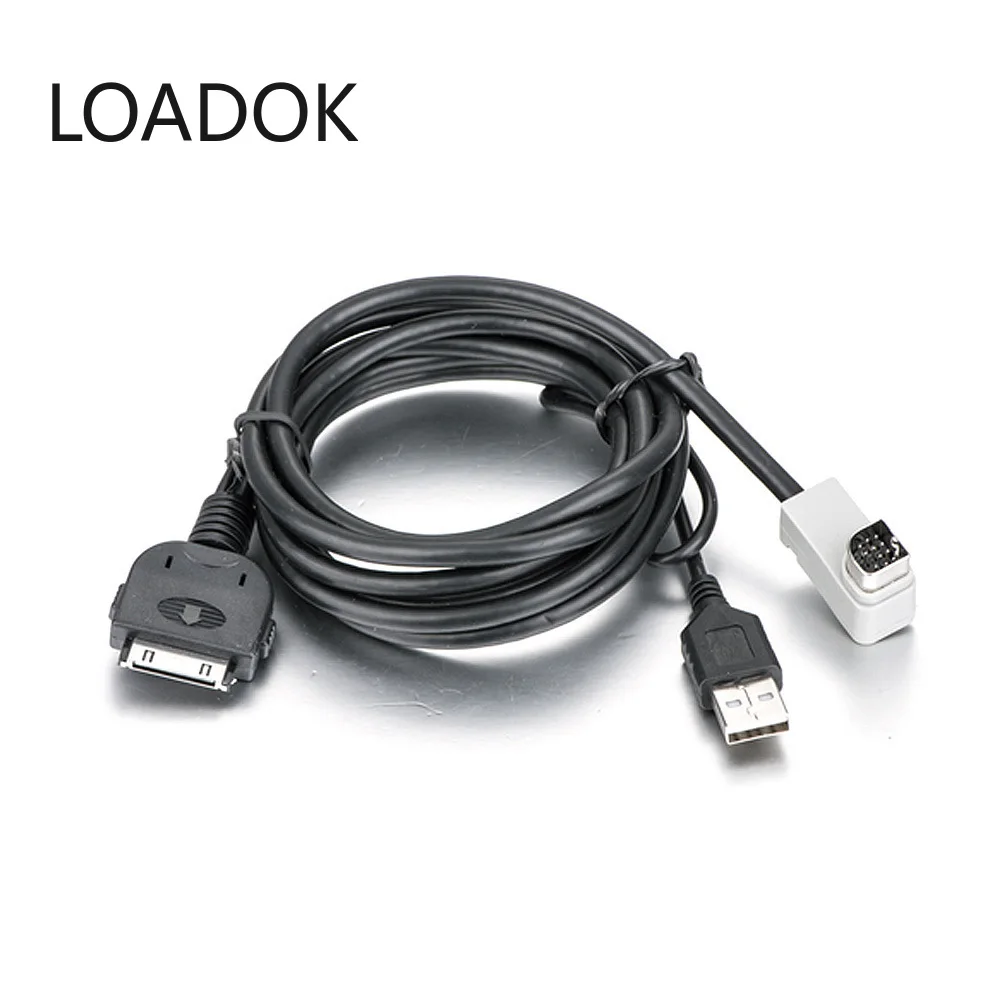 

USB Interface Connector Cable to iPhone iPod for Pioneer AVH-P5100DVD CD-IU205V