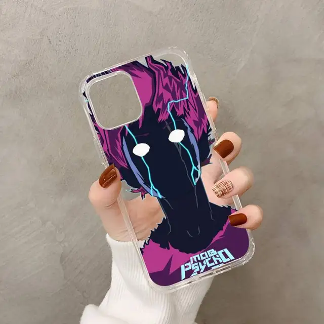 Mob Psycho 100 Anime Phone Case for iphone 13 11 12 pro XS MAX 8 7 6 6S Plus X 5S SE 2020 XR case a5