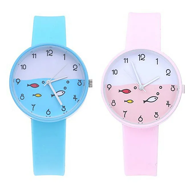 Child Quartz Sports Watch Waterproof Silicone Strap Outdoor Simple Children Wristwatch CX17 | Наручные часы