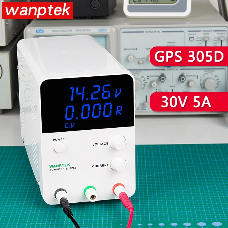 

Display 0.01V 0.001A laboratory Switching Regulated DC Power Supply Power Adjustable 30V 5A Professional Precision hand Tools