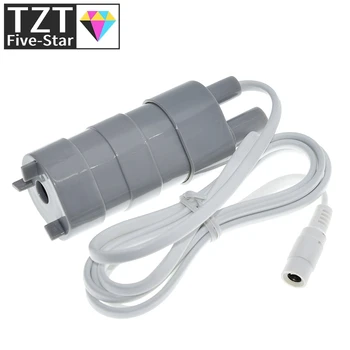 

DC 12V 600L/H high pressure Dc Submersible water Pump Three-wire Micro Motor Water Pump with adapter 5.5X2.1 USB