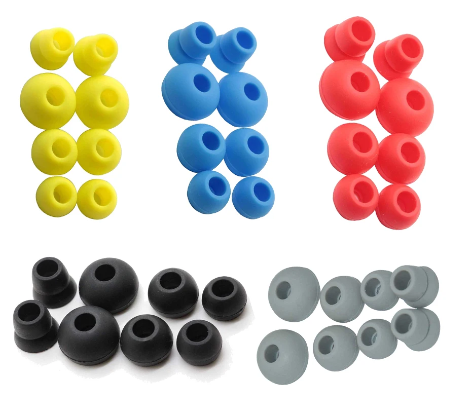 

Silicone Ear Tips Earbuds Ear Gels for Powerbeats 2 3 Wireless Replacement In-ear Earphone Ear Tips 4 Pairs