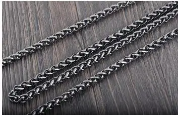 Сумка часть портмоне шкафчик шаблон веревка ремень держатель цепочек Diy ремень цепь кошелек женская сумка-кошелек металлическая цепь ремень сумка запасные части - Цвет: gunmetal 120 cm
