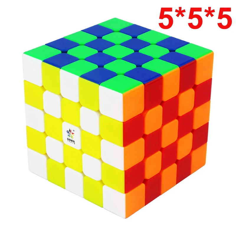 YUXIN ZHISHENG 63 мм Huanglong Stickerless Магнитный 5*5*5 волшебный куб головоломка на скорость 5x5 куб Обучающие игрушки, подарки magico Cubo