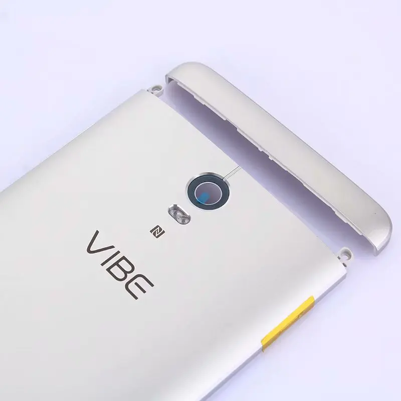 Чехол на заднюю крышку для Lenovo Vibe P1 P1a42 P1c58 C72 металлический корпус для ремонта задней двери батареи+ кнопки стекло камеры