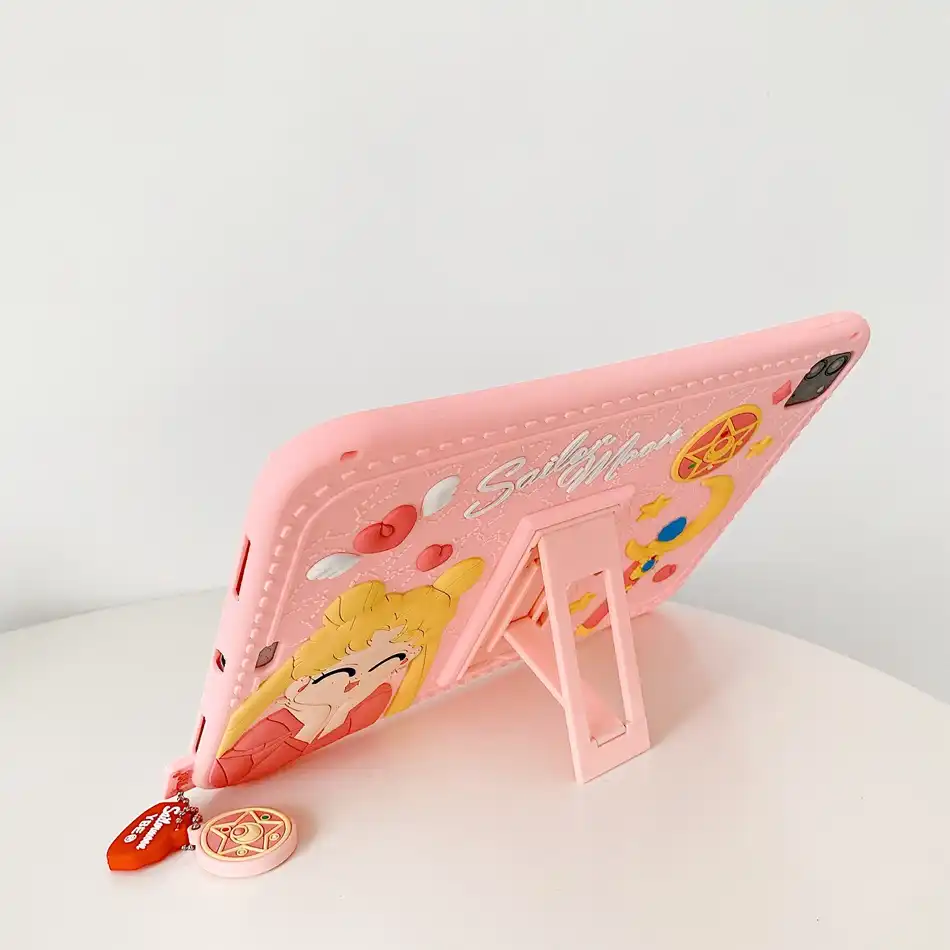 漫画スタンドipadのミニ1 2 3 4 5 Ipad 2 3 4ケースかわいい漫画のパターンソフトシリコーン2耐衝撃保護カバー タブレット 電子書籍ケース Aliexpress