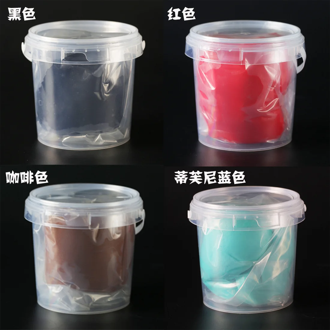 

Palo Belle Color Doubled Massecuite Raw Material Fondant Cake Fondant Leather Bakery DIY Raw Material 1000G Barrel
