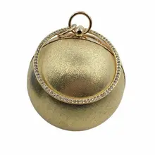 Блестящие сумки через плечо для женщин, круглые вечерние сумки, модная женская наплечная сумочка на цепочке, сумка-тоут, женская сумка-мессенджер