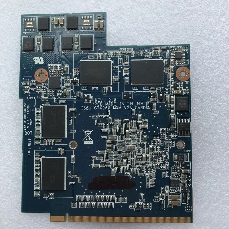 Видеокарта GTX 260M GTX260M 1 ГБ MXM VGA для ASUS G51J G61J G60J G60VX G51VX|Картридеры| |