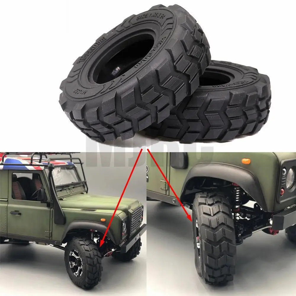 TigerDog 1.9 inch analog 1/10 remote control model car tire skin 100-106mm configuration two hardness sponge Crushed stone | Игрушки и