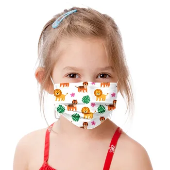 

Children's Mask Disposable Face Mask Industrial 3Ply Ear Loop 50/100PC Outdoor Breathable Protection Printing Face Mouth Mask