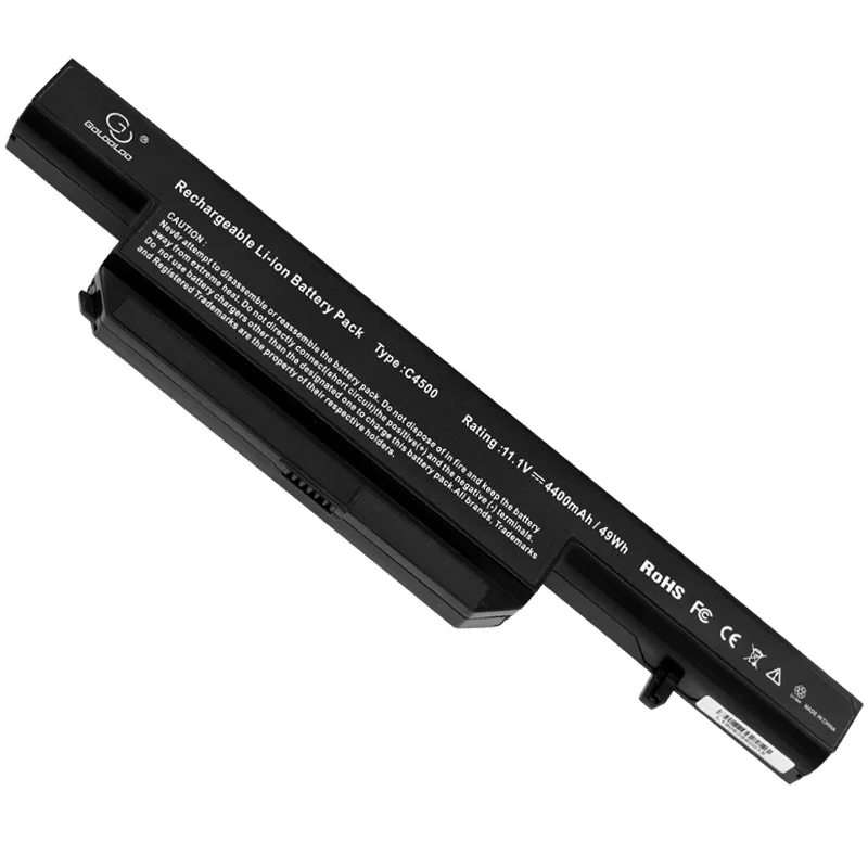 Bateria de Células para Computador para Clevo C4500bat B4100m C4500 C4500bat6 B4105 B5100m B5130m W150 W240c W240hu W250h Baterias p/ laptop - Imagem 4