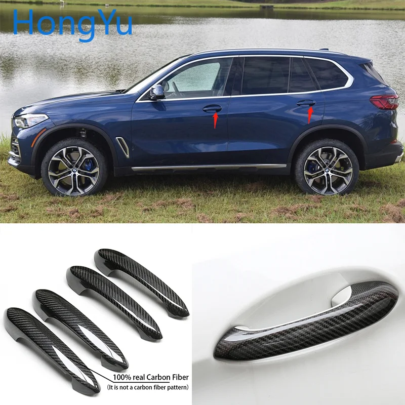 Для BMW x5 G05 M50i xDrive40i xDrive30d xDrive 30i 40i 2019 100% Настоящее углеродное волокно Авто Внешняя