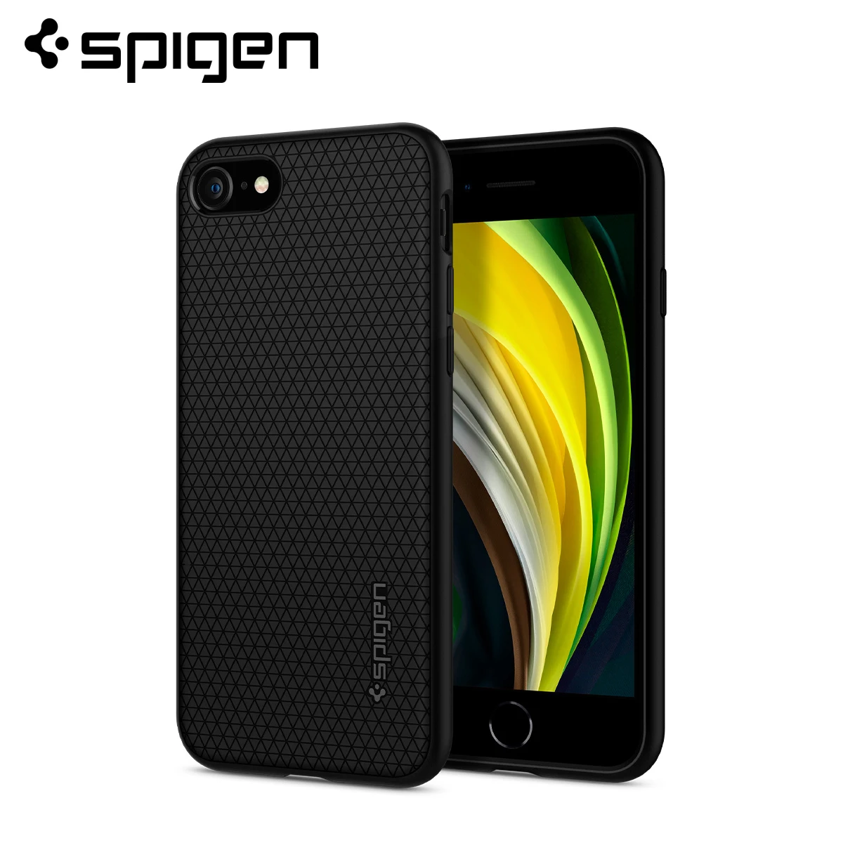 Чехол Spigen Liquid Air для iPhone SE (2020) / 8 7 (4 &quot) -легкие Нескользящие гибкие Чехлы и чехлы
