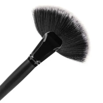 

1PC Fan Shape Powder Concealer Mix Marker Highlighting Makeup Brush Nail Art Brush for Makeup