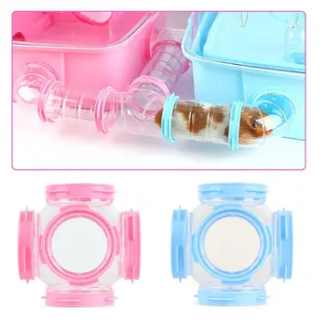 

Hamster Spherical Tunnel Transparent Acrylic Cage Pet Funny Exercise Sports Toys Accessories
