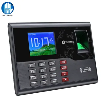 

2.8inch TCP/IP USB Biometric Time Attendance System RFID Fingerprint Reader Employee Check-in Time Clock Record Machine A-C121