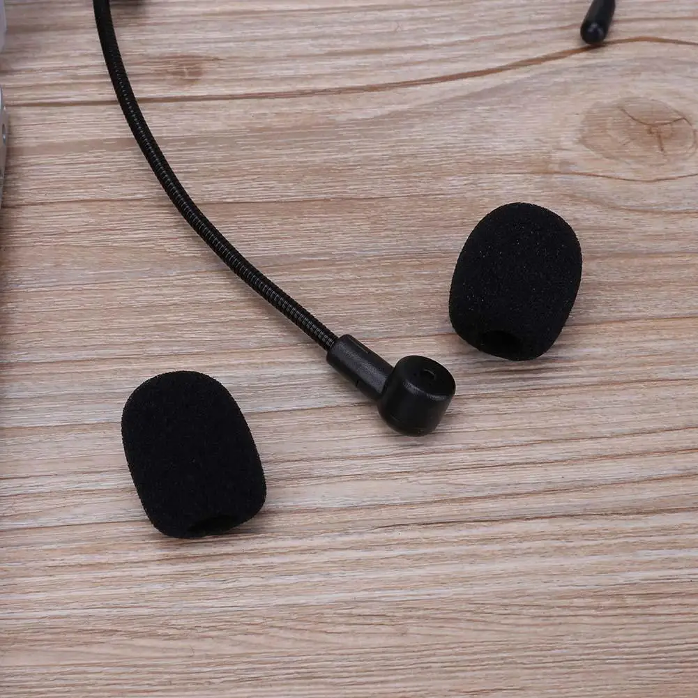 25MM Soft Elastic Sponge Lavalier Microphone Sponge Headphone Foam Headphone Sleeve Microphone 10 Pcs clip on lavalier microphone microphone cover microphone accessories microphone windscreen microphone pop filter microphone clip