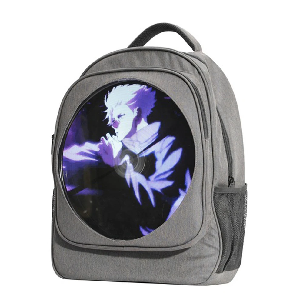 Lâmpada de Imagem Holograma Projetor Portátil Led Mochila Ventilador Holográfico Remoto Exibição Publicidade Logotipo Luz Decoração 3d fã 1 3d fã holograma projetor portátil led mochila