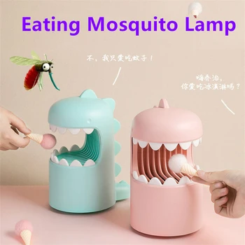 

USB Killing Trapp Mosquito Lamp Light Dinosaur Glow Sleep Toys for Baby Ultraviolet UV Disinfection Home Gift Decoration House