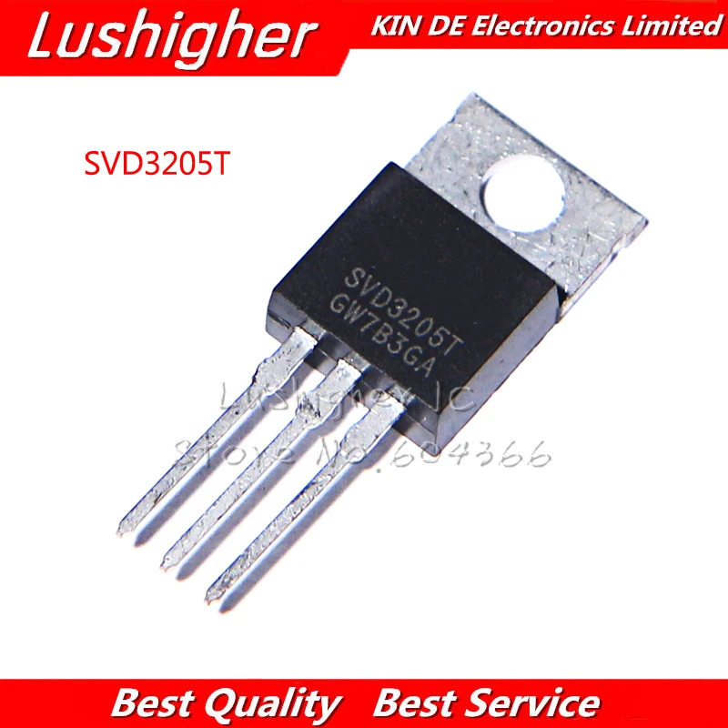 10 шт. SVD3205T TO-220 SVD3205 TO220 3205 MOS N-channel 55V 110A | Электронные компоненты и принадлежности
