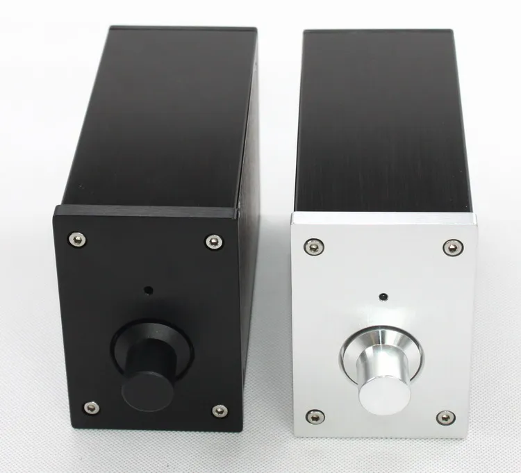 Size D160 W100 H70 DAC Amplifier Case Power Supply DIY  Chassis  WA58 Aluminum Preamp Amp Headphone Enclosure