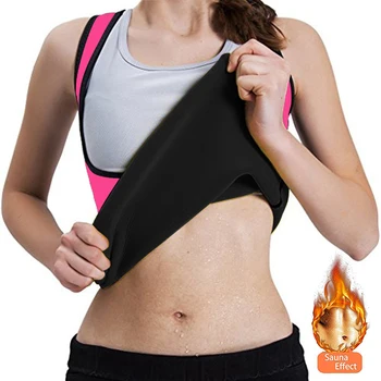 

Body Shaper Tummy Fat Burner Sweat Tank Top Weight Loss Workout Shapewear Neoprene Sauna Waist Corset