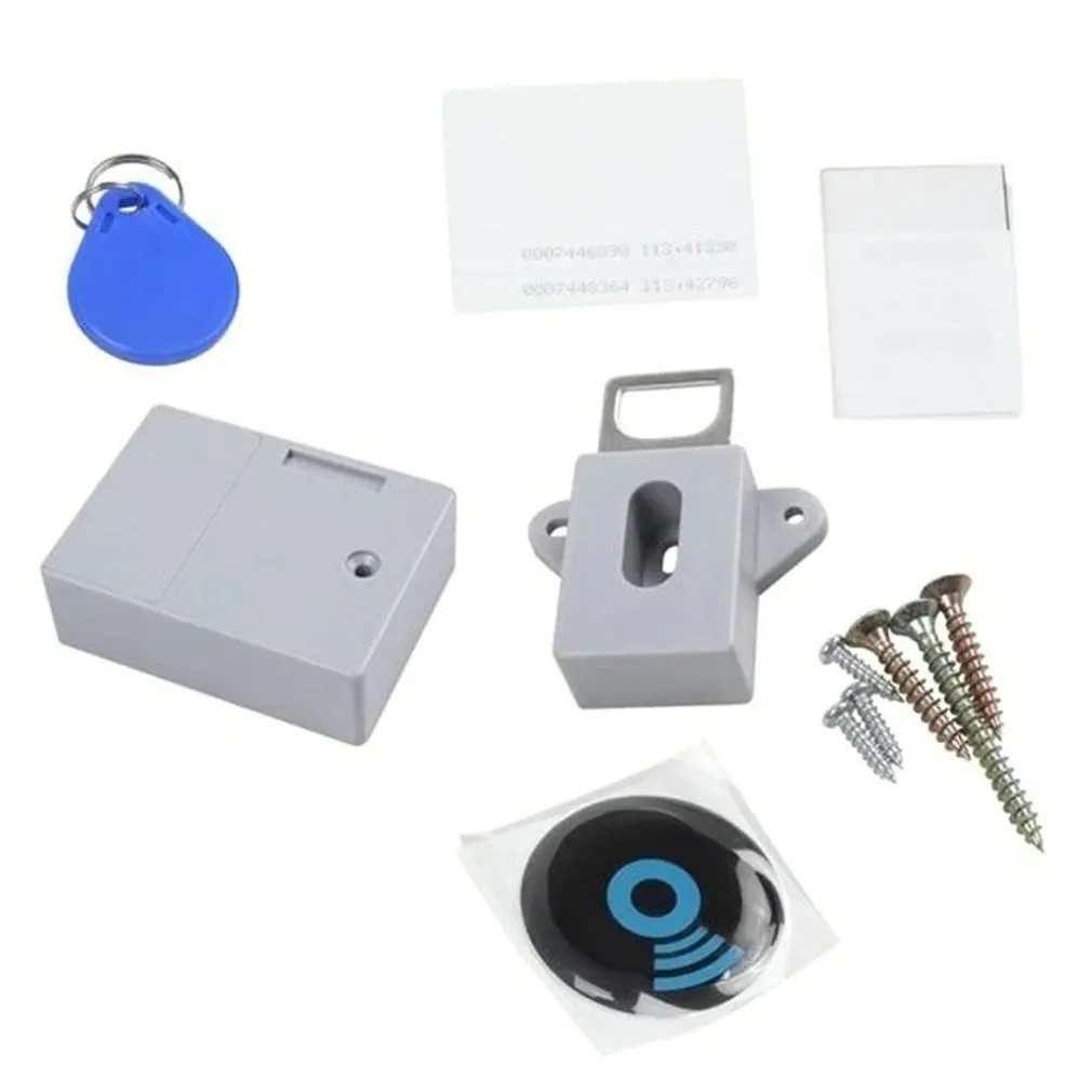 

1 Set Shgo-Invisible Hidden Rfid Free Opening Intelligent Sensor Cabinet Lock Locker Closet Shoe Cabinet Drawer Door Lock