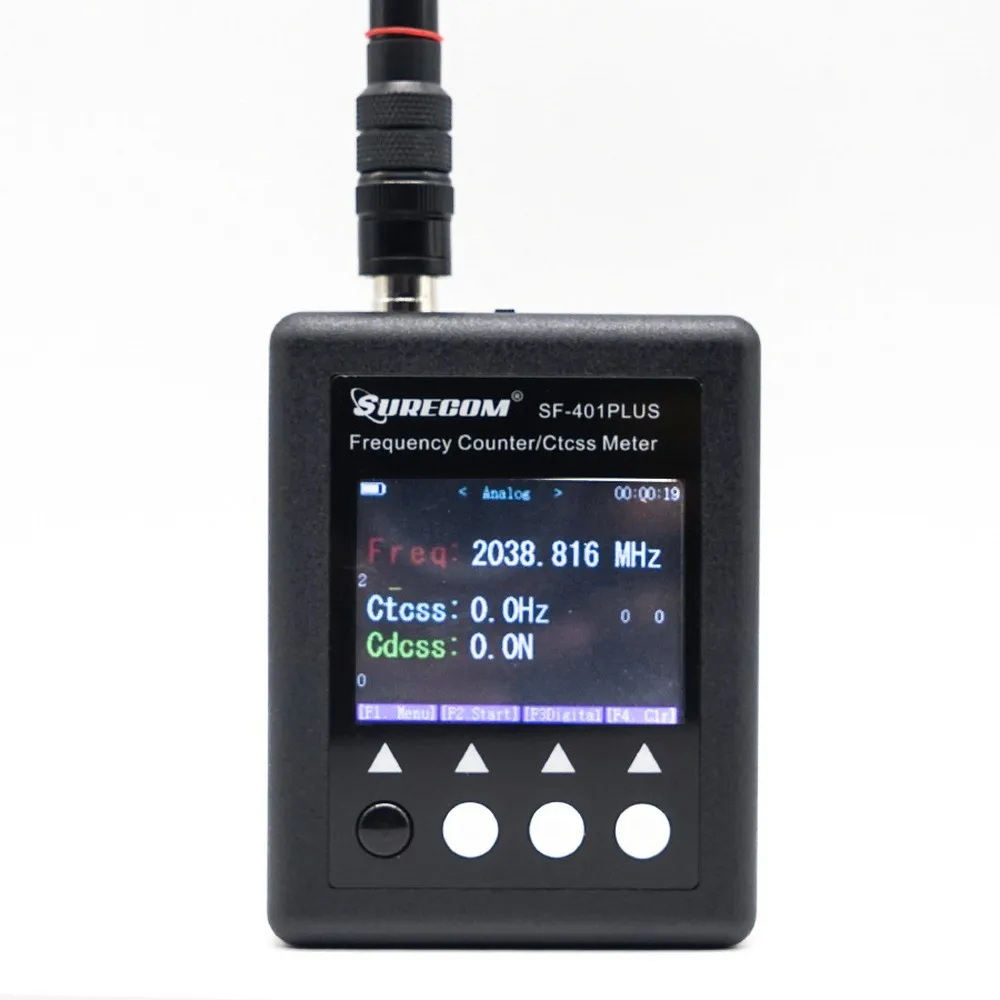 Portable Frequency Counter Digital DMR Two way Radio Signal Walkie