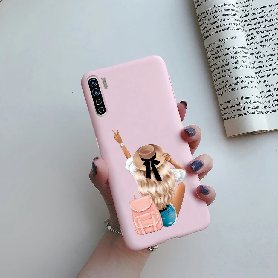 oppo phone cases Case For OPPO A91 A 91 Cases Fashion Girls Painting Soft Silicone Phone Back Cover For OPPO Reno3 Reno 3 Pro A91 F15 Case Funda best case for android phone