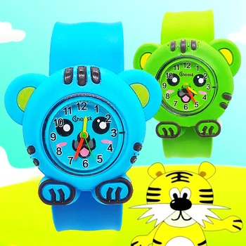 

Fashion Brand Cartoon Tiger Kid Watch Children Quartz Watches for Kids Girls Boys Christmas Gift Baby Bracelet Wristwatch Clock