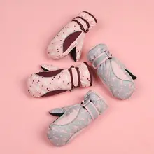 Новые детские теплые перчатки, снежный бой, снеговик, играющие вакуумные хлопковые и бархатные водонепроницаемые Нескользящие варежки