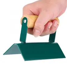 150 мм деревянная ручка штукатурный шпатель стальное лезвие внутри угловой шпатель ручной штукатурный инструмент угловая шпатель