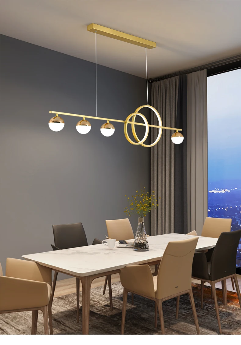 modern crystal chandelier New Modern Nordic Style LED Chandelier For Dining Room Kitchen Living Room Bedroom Pendant Lamp Black Gold Design Hanging Light white chandelier